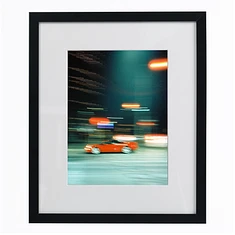 HHV Click Clique x Pangea - nght rdr Photo Print (framed) / (gerahmt)