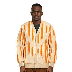 Beams Plus - Cardigan Boa Native Rag Pattern