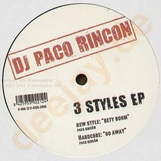 Paco Rincon - 3 Styles EP