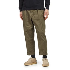 Beams Plus - 2 Pleats Tapered Twill