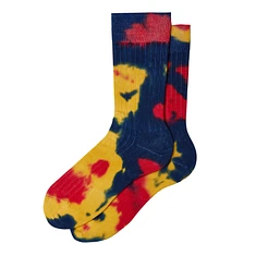 RoToTo - Tie Dye Formal Crew Socks