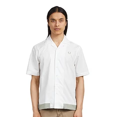 Fred Perry - Ribbed Hem Revere Collar Shirt