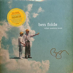 Ben Folds - What Matters Most Indie Exclusive Signed Colored Vinyl Edition