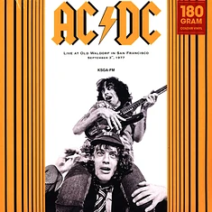 AC/DC - Live At Old Waldorf In San Francisco September 3, 1977 Colored Vinyl Edition