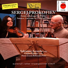 Salvatore Accardo / Laura Gorna / Mario Bellocchio - Sonate Transparent Vinyl Edition