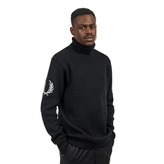 Fred Perry - Laurel Wreath Roll Neck Jumper