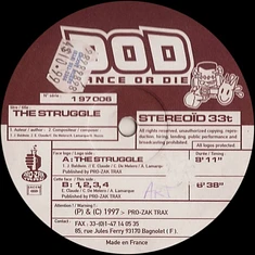 D.O.D. - The Struggle
