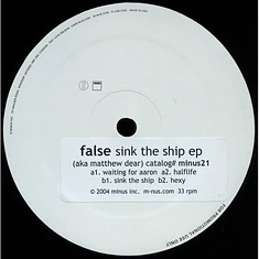 False - Sink The Ship EP