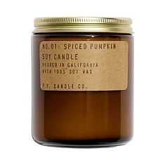 P.F. Candle Co. - Spiced Pumpkin 7.2 oz Soy Candle