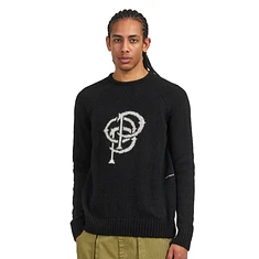 Pop Trading Company - Initials Knitted Crewneck