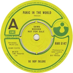 Be Bop Deluxe - Panic In The World