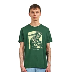 Hot Water Music - Caution Green T-Shirt