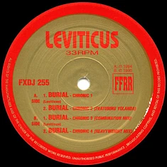 Leviticus - Burial