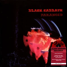 Black Sabbath - Paranoid Red & Black Splatter Vinyl Record Store Day 2024 Edition