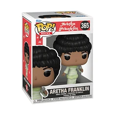 Funko - POP Rocks: Aretha Franklin (Green Dress)