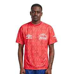 Aries x Umbro - Red Roses SS Football Jersey