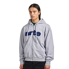 Arte Antwerp - Embroidered Logo Zip Hoodie