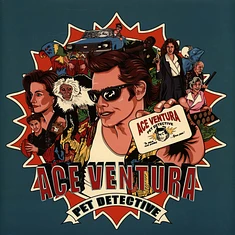 V.A. - OST Ace Ventura: Pet Detective Clear w/ White, Blue & Orange Splatter Vinyl Edition