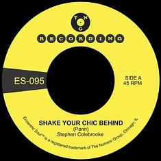 Stephen Colebrooke - Shake Your Chic Behind / Stay Away From The Music Black Vinyl Edition