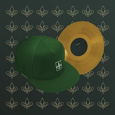 haiyti - kings sagen king HHV Exclusive Golden Vinyl LP & Green Cap Bundle