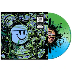 Thotcrime - Connection Anxiety Blue & Green With Black Splatter Vinyl Edition