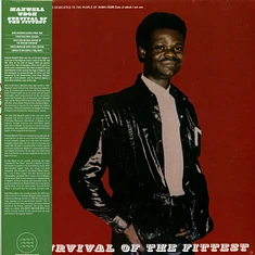 Maxwell Udoh - Survival Of The Fittest White Vinyl Edition