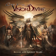 Vision Divine - Blood And Angels' Tears Red Marbled Vinyl Edition