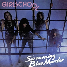 Girlschool - Screaming Blue Murder Blue Marble Vinyl Edition