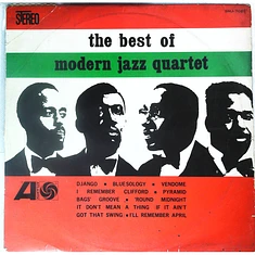 The Modern Jazz Quartet - The Best Of Modern Jazz Quartet