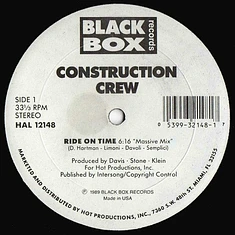 Construction Crew - Ride On Time