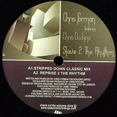 Chris Forman Featuring Chris Dockins - Slave 2 The Rhythm