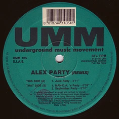 Alex Party - Alex Party (Remix)