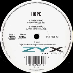 Hope - Tree Frog