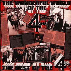 4-Skins - Wonderful World / The Best Of The 4-Skins Blood Red Transparent Vinyl Edition