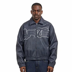 Arte Antwerp - Big Logo Leather Jacket