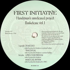 First Initiative - Handyman's Unreleased Project: Basketcase Vol. 1