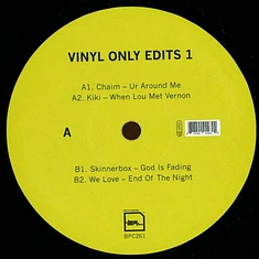 V.A. - Vinyl Only Edits 1