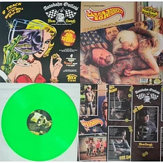 Autobahn Outlaw / V8 Wankers - Mean Enough / Trailer Trash Dreams Black Friday Record Store Day 2024 Green Vinyl Edition