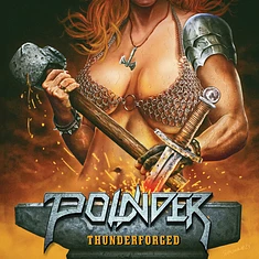 Pounder - Tunderforged Line Of Fire Colored Vinyl Edition