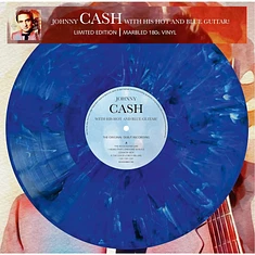 Johnny Cash - With His Hot And Blue Guitar Blue Marbled Vinyl Edition