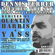 Dennis Ferrer Feat. Mia Tuttavilla - Touched The Sky