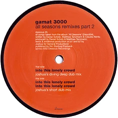 Gamat 3000 - All Seasons Remixes Part 2