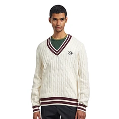 Fred Perry - Cable Knit Tennis Jumper