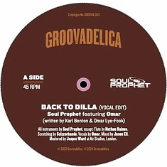 Soul Prophet - Back To Dilla Feat. Omar