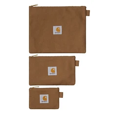 Carhartt WIP - Canvas Pouch Set "Dearborn" Canvas, 386 g/m