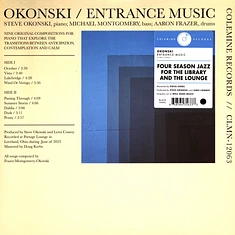 Okonski - Entrance Music Black Vinyl Edition