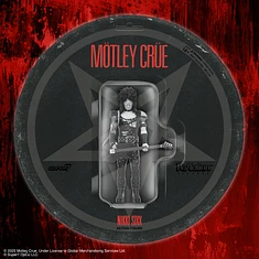 Mötley Crüe - Nikki Sixx (Shout At The Devil - Black & White) - ReAction Figure