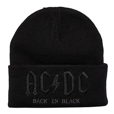 AC/DC - Back In Black Beanie