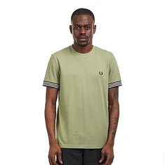 Fred Perry - Striped Cuff T-Shirt
