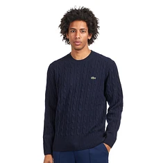 Lacoste - Carded Wool Crew Neck Sweater